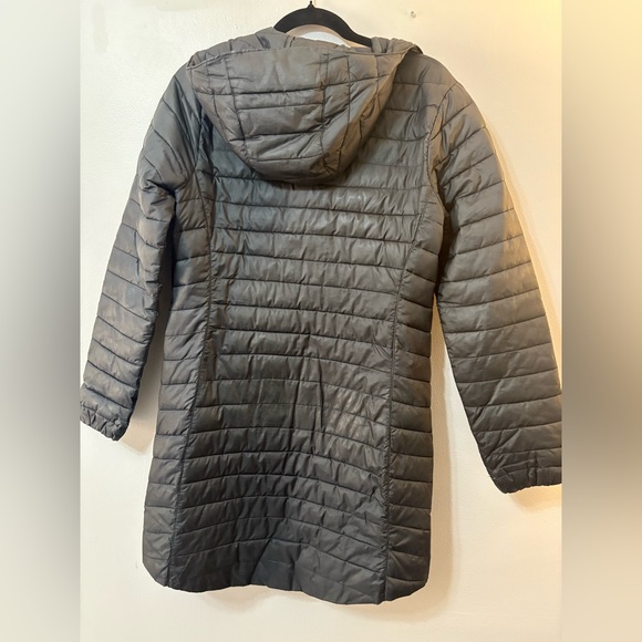 Alpine Black Hooded Quilted Puffer Jacket - Picture 3 of 3